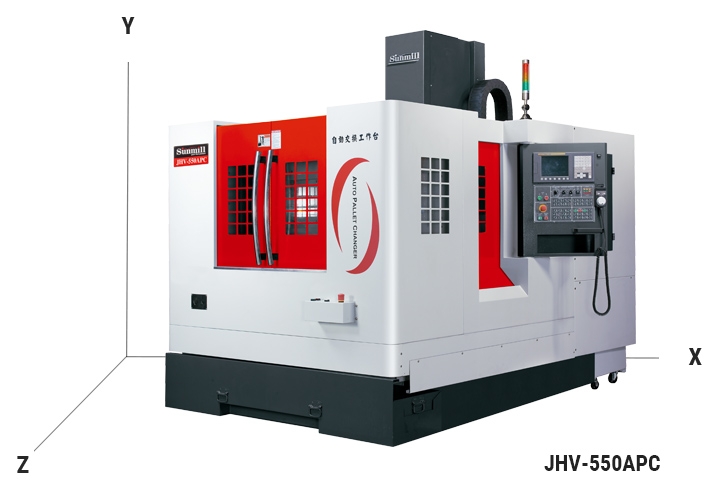 Linear Way Vertical Machining Center Jhv 550apc Jhv 550 Jeenxi Cnc Vertical Machining Centers Leading Company