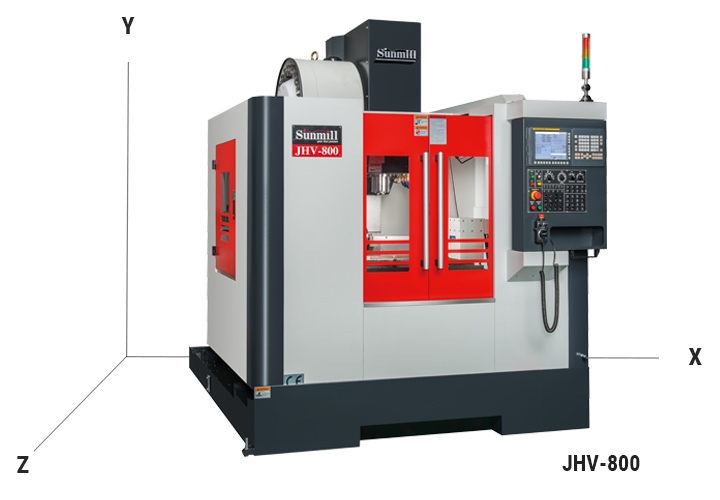 JHV-710 • JHV-800 Vertical CNC Machine