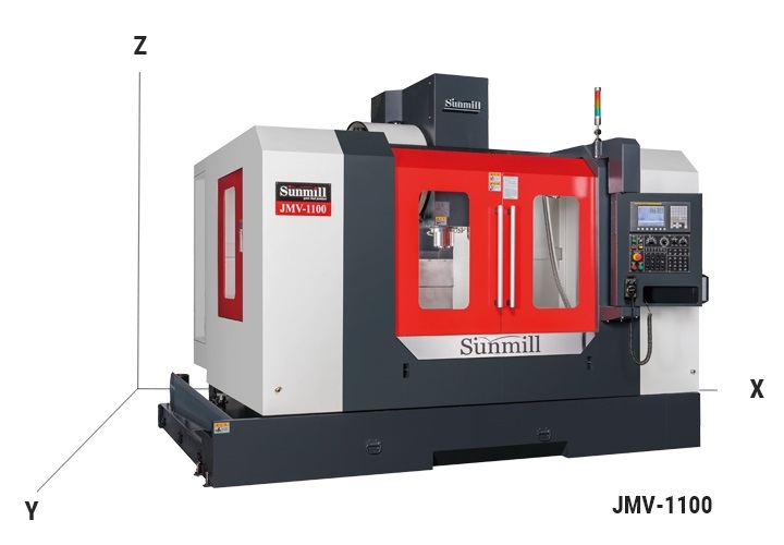 JMV-1100 • JMV-1200A • JMV-1400 Box Way Vertical Machining Center